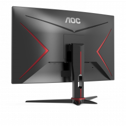 Монитор игровой 23.6'' 16:9 1920х1080(FHD) VA, Curved, 165 Hz, 250 cd/m2, 3000:1, 80M:1, 4ms, VGA, 2xHDMI, DP, Tilt, Speakers, Black+Cherry