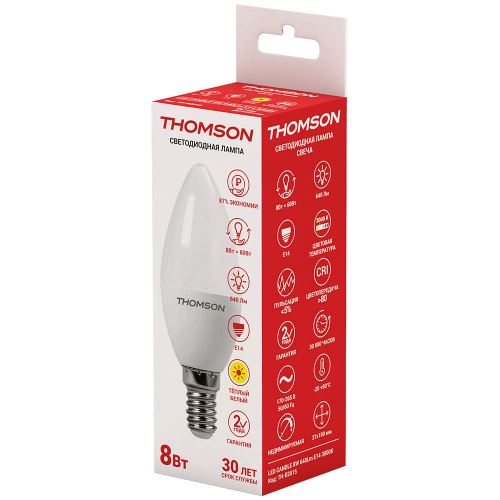 Светодиодная лампа Thomson LED CANDLE