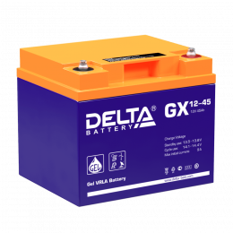 Аккумуляторная батарея Delta BATTERY GX 12-45