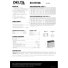 Аккумуляторная батарея Delta DT 606