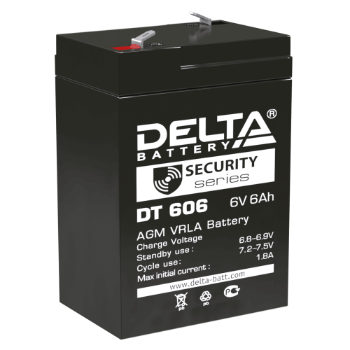 Аккумуляторная батарея Delta DT 606