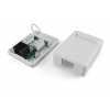 Компьютерная розетка Hyperline SB1-1-8P8C-C5e-WH