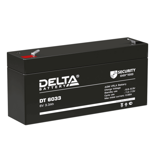 Аккумуляторная батарея Delta DT 6033