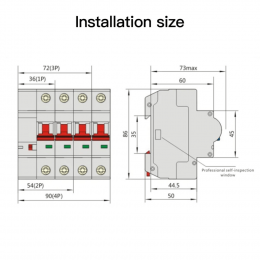 Выключатель автоматический Moes Zigbee 1P 10A