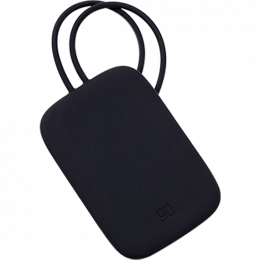 Бирка NINETYGO Silicone Luggage Tag черный