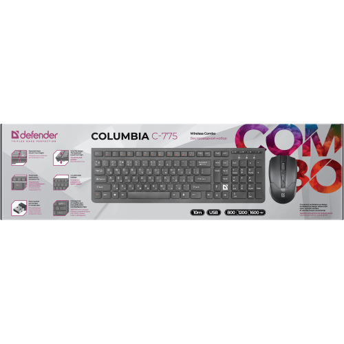 Беспроводной комплект Defender 45775 Columbia