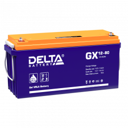 Аккумуляторная батарея Delta BATTERY GX 12-80