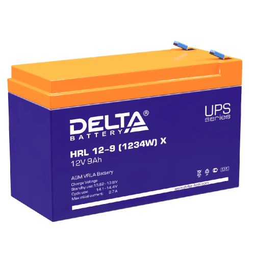 Аккумуляторная батарея Delta HRL 12-9 X