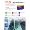 Аккумуляторная батарея Delta HRL 12-9 X
