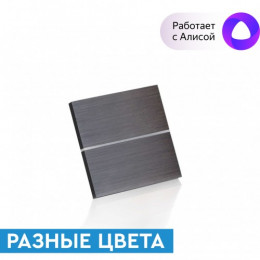 Выключатель Powerlite-WS2B умный 2 клавиши